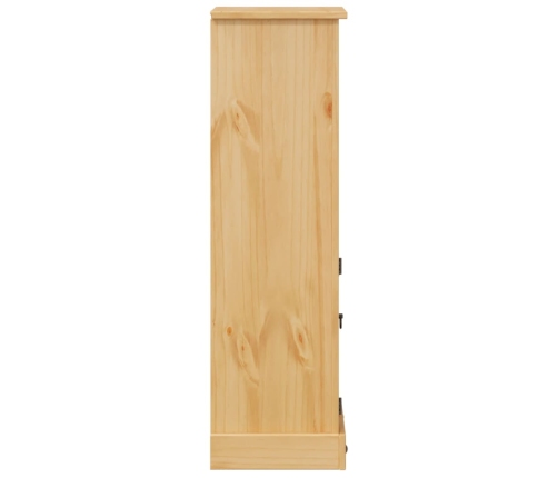 Armario de baño Corona madera maciza de pino 45x33x110 cm