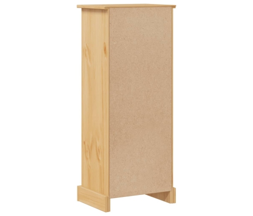 Armario de baño Corona madera maciza de pino 45x33x110 cm