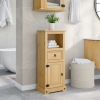 Armario de baño Corona madera maciza de pino 45x33x110 cm