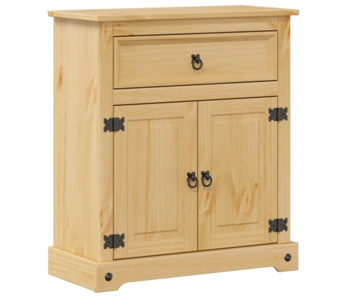 Armario de baño Corona madera maciza de pino 70x33x80 cm