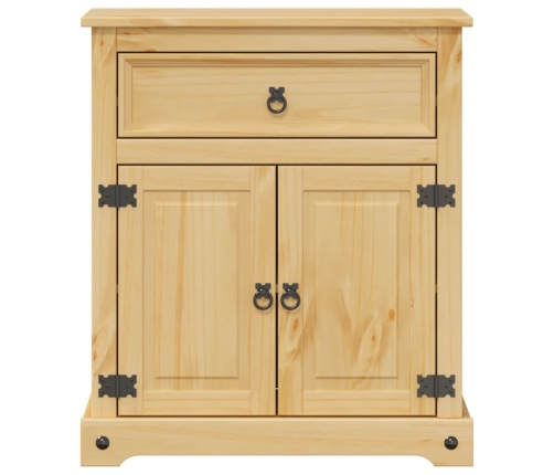 Armario de baño Corona madera maciza de pino 70x33x80 cm