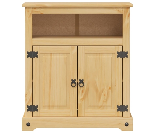 Armario de baño Corona madera maciza de pino 70x33x80 cm