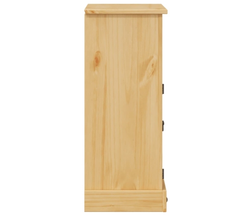 Armario de baño Corona madera maciza de pino 70x33x80 cm