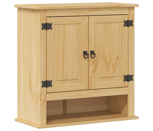 Armario de baño Corona madera maciza de pino 70x33x71,5 cm