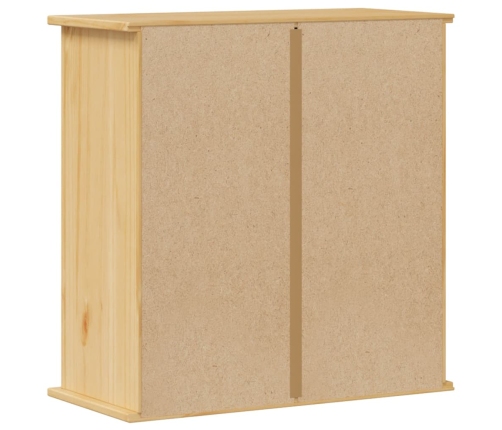 Armario de baño Corona madera maciza de pino 70x33x71,5 cm