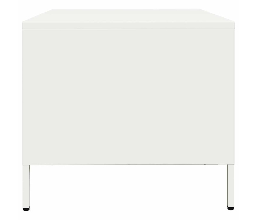 Mueble para TV acero laminado en frío blanco 68x50x43,5 cm