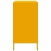 Aparador acero laminado en frío amarillo mostaza 68x39x73,5 cm