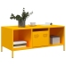 Mesa de centro acero laminado en frío amarillo 101,5x50x43,5 cm