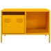 Mesa de centro acero laminado en frío amarillo 68,5x50x43,5 cm