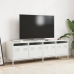 Mueble para TV acero laminado en frío blanco 135x39x43,5 cm