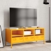 Mueble para TV acero laminado en frío amarillo 101,5x39x43,5 cm