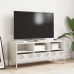 Mueble para TV acero laminado en frío blanco 101,5x39x43,5 cm