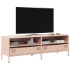 Mueble para TV acero laminado en frío rosa 135x39x43,5 cm