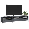 Mueble de TV acero laminado en frío antracita 202x39x43,5 cm