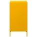 Aparador acero laminado en frío amarillo mostaza 35x39x73,5 cm