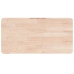 Estante de lavabo de pared de acero y madera maciza de roble