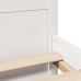 Estructura de cama sin colchón madera de pino blanca 150x200 cm