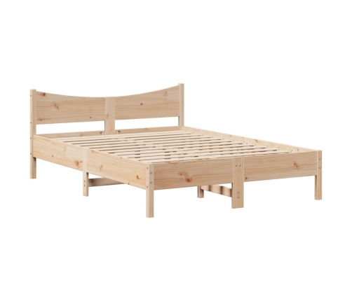 Estructura de cama con cajones madera maciza de pino 160x200 cm