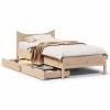 Estructura cama con cajones madera maciza pino 100x200 cm