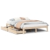 Estructura de cama con cajones madera maciza pino 120x190 cm