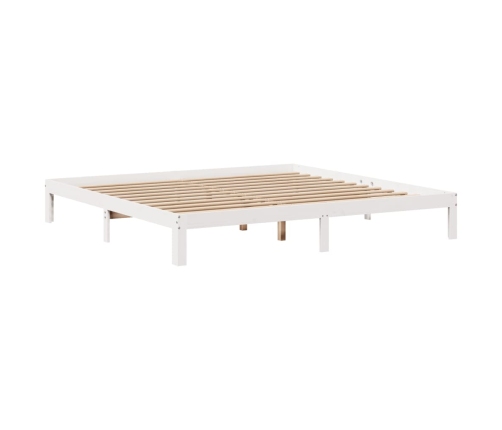 Estructura de cama con cajones madera maciza de pino 200x200 cm