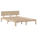 Estructura de cama con cajones madera maciza de pino 135x190 cm