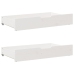 Estructura cama con cajones madera maciza pino blanco 100x200cm