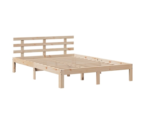 Estructura de cama con cajones madera maciza de pino 150x200cm