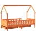 Estructura de cama para niños con cajones madera pino 90x200 cm