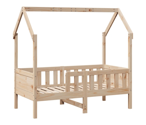 Estructura de cama infantil con cajones madera de pino 80x160cm