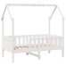 Estructura de cama infantil con cajones madera de pino 80x160cm