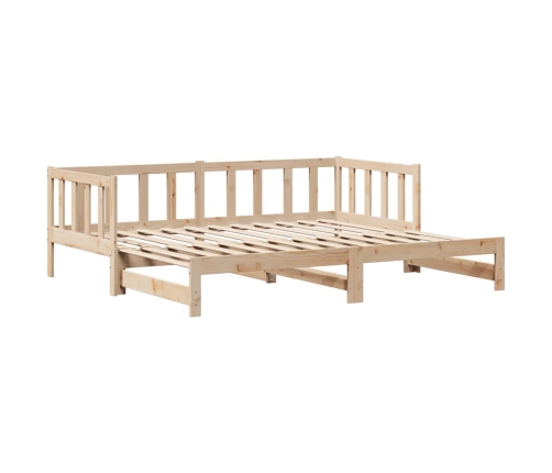 Sofá cama nido con cajones sin colchón 80x200 cm