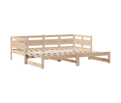 Sofá cama nido con cajones sin colchón 90x200 cm