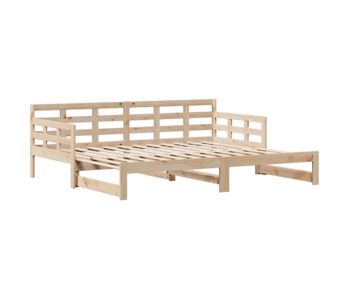 Sofá cama nido con cajones sin colchón 90x190 cm