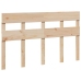 Estructura de cama sin colchón madera maciza de pino 140x190 cm