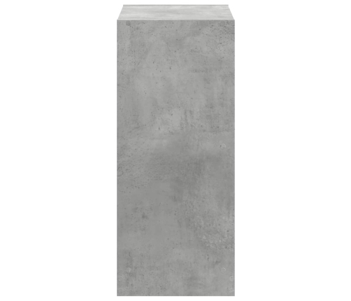 Estantería madera de ingeniería gris hormigón 68,5x32x75 cm