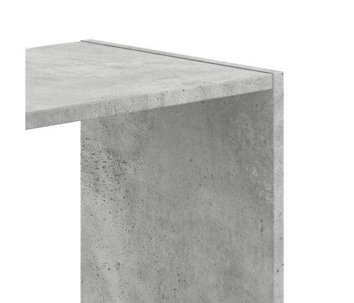 Estantería madera de ingeniería gris hormigón 68,5x32x75 cm