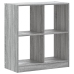 Estantería de madera de ingeniería gris Sonoma 68,5x32x75 cm