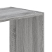 Estantería de madera de ingeniería gris Sonoma 68,5x32x75 cm