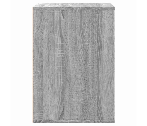 Cajonera de esquina madera ingeniería gris Sonoma 60x41x58 cm