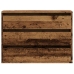 Cajonera de esquina madera de ingeniería envejecida 80x41x58 cm