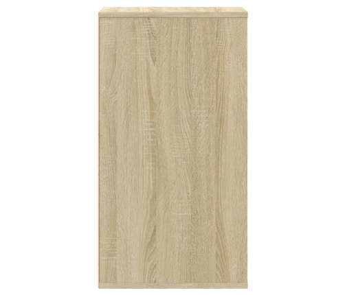 Cajonera de esquina madera ingeniería roble Sonoma 40x41x76 cm