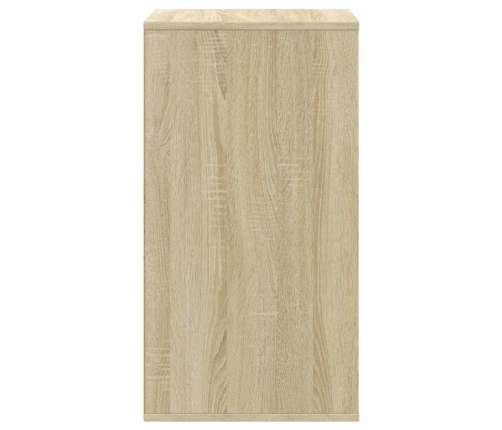 Cajonera de esquina madera ingeniería roble Sonoma 60x41x76 cm