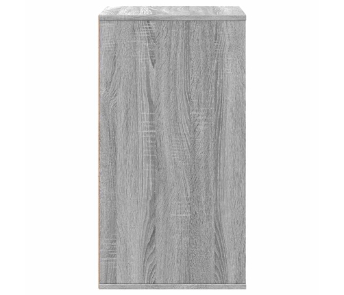 Cajonera de esquina madera ingeniería gris Sonoma 60x41x76 cm