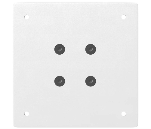 Patas para mesa de centro 4 uds acero blanco 72-74 cm