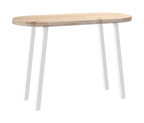 Patas para mesa de centro 4 uds acero blanco 72 cm