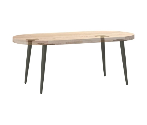 Patas para mesa de centro cónicas 4 uds acero antracita 42-43cm