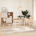 Patas para mesa de centro cónicas 4 uds acero blanco 72-73 cm