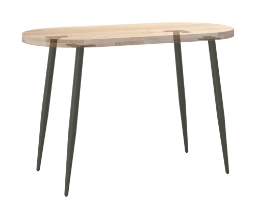 Patas para mesa de centro cónicas 4 uds acero antracita 72-73cm