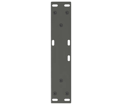 Patas para mesa comedor forma V 2 uds antracita 40x(30-31,3) cm